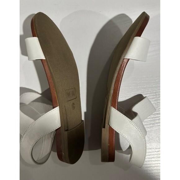 Mia Women's Sandals White Strappy Shoes Size 7.5 - Picture 5 of 6